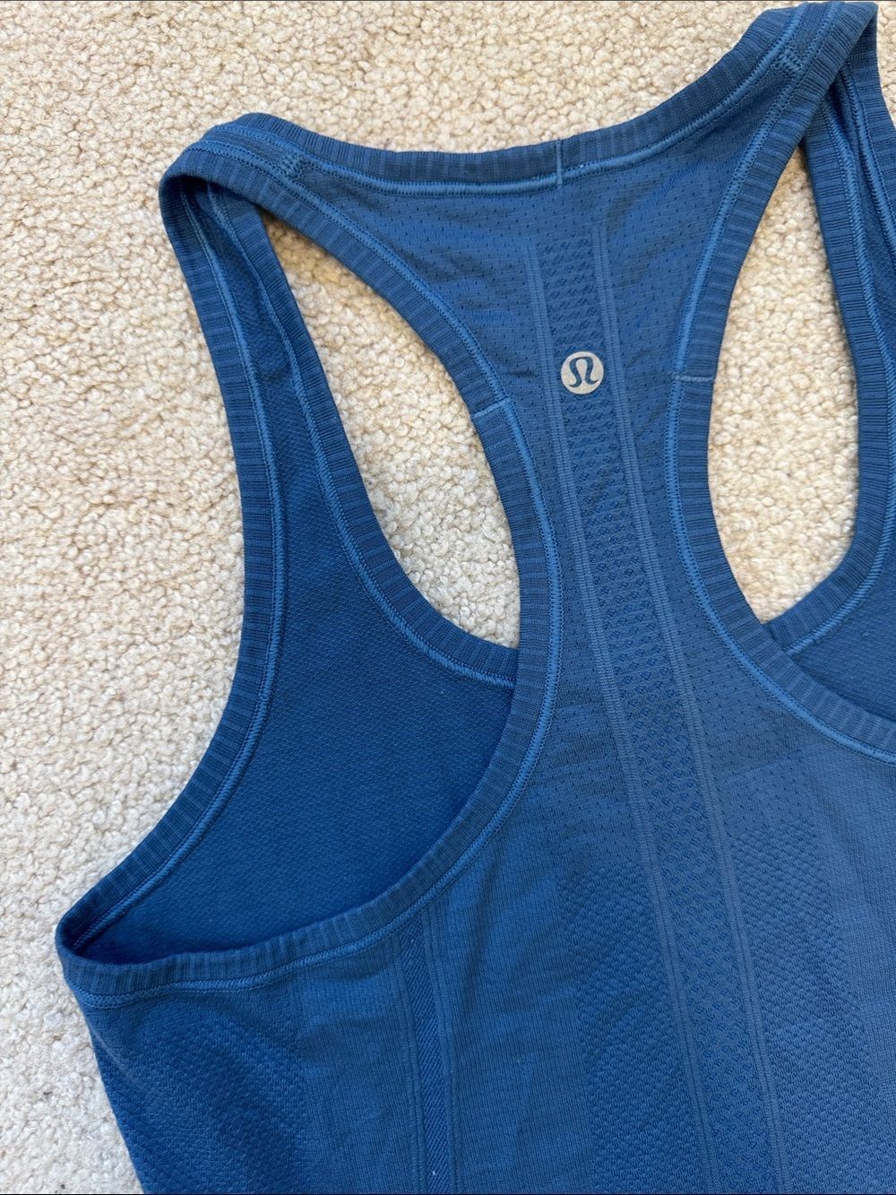 lululemon Swiftly Racerback Tank Top Blue Sz6